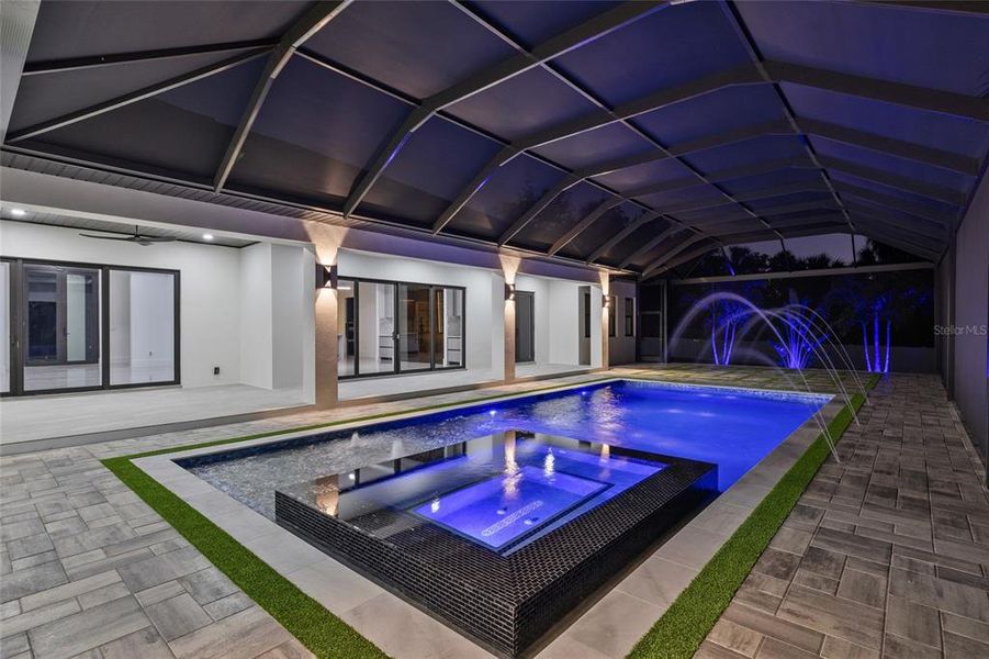 Exterior details and patio area of a home in , Tampa (Image 47).