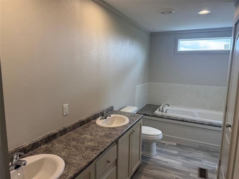 Furnished interior view inside a new home in , Whitesboro (Image 3).