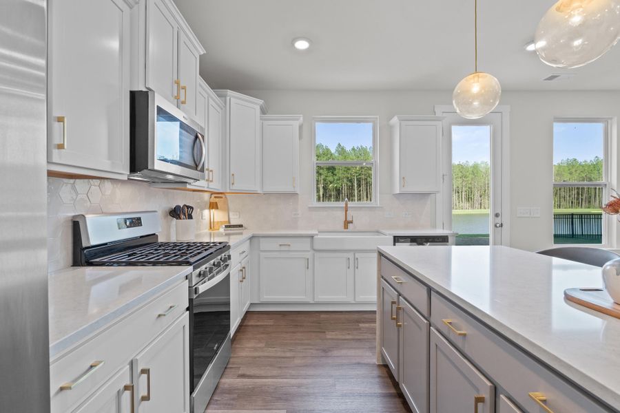 Furnished interior view inside a new home in , Ravenel (Image 7).