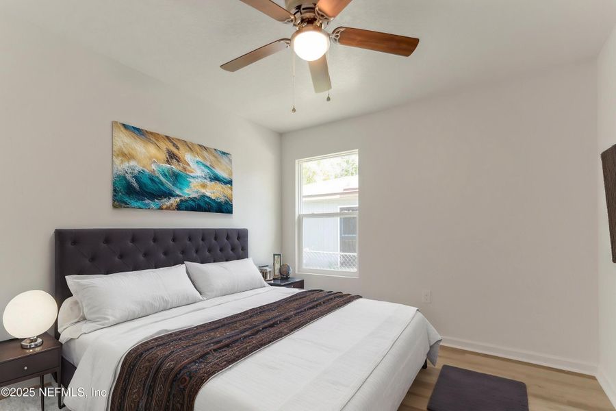 Furnished interior view inside a new home in , Jacksonville (Image 10).