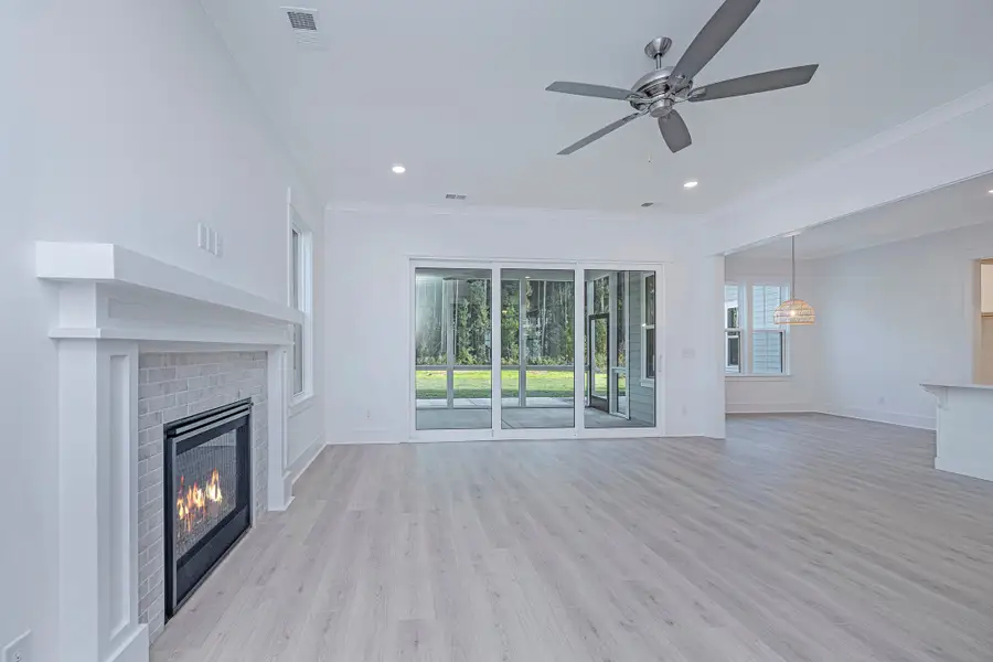 Representative unfurnished interior of a home built from the Hampton by Homes by Dickerson in Nexton, Summerville (Image 16). Representative unfurnished interior of a home built from the Hampton by Homes by Dickerson in Nexton, Summerville (Image 16).
