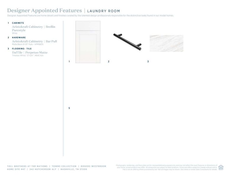 Sample of building materials used in homes in The Nations - Towns, Nashville (Image 12). Sample of building materials used in homes in The Nations - Towns, Nashville (Image 12).