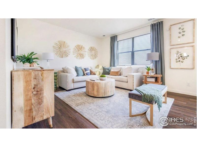 Furnished interior view inside a new home in Lakeside Canyon, Mead (Image 11).