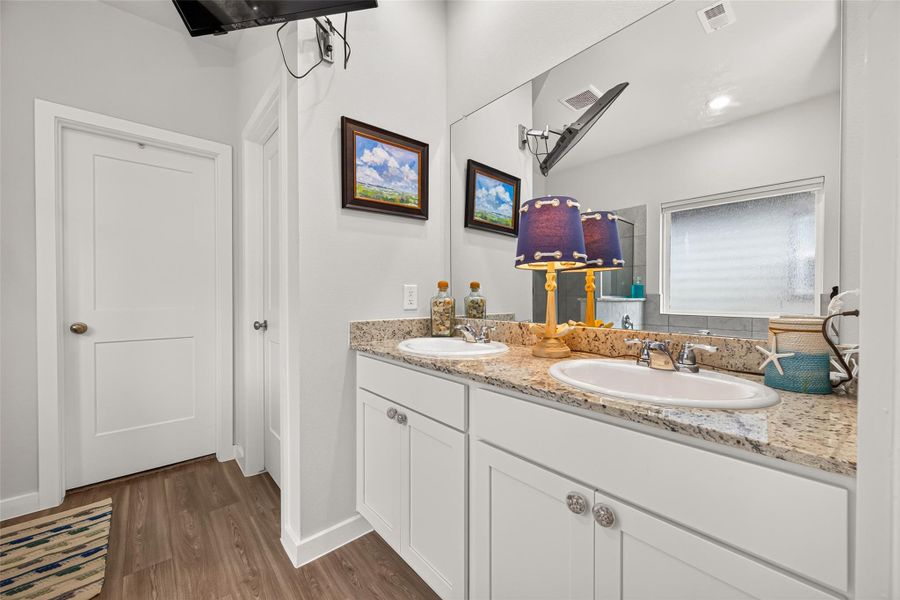 Furnished interior view inside a new home in Lexington Heights, Willis (Image 27).
