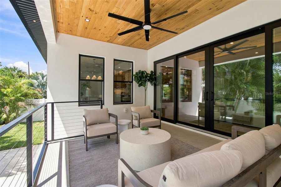 Exterior details and patio area of a home in , Tampa (Image 35). Exterior details and patio area of a home in , Tampa (Image 35).