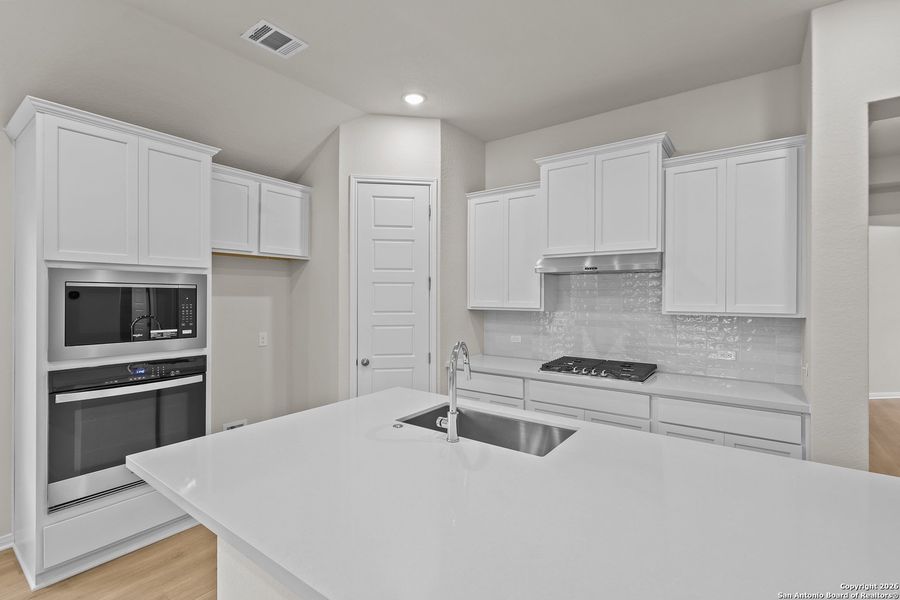 Furnished interior view inside a new home in Veramendi, New Braunfels (Image 12).