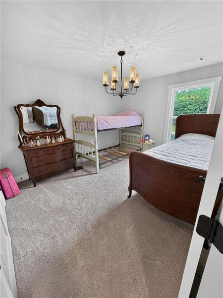 Furnished interior view inside a new home in , Gillsville (Image 16).