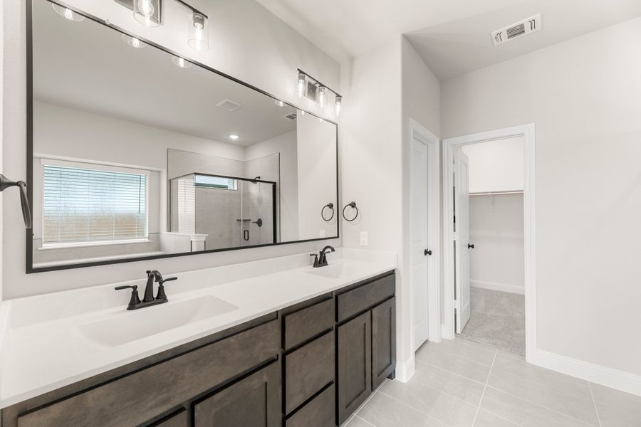 Furnished interior view inside a new home in Lovers Landing, Forney (Image 10).