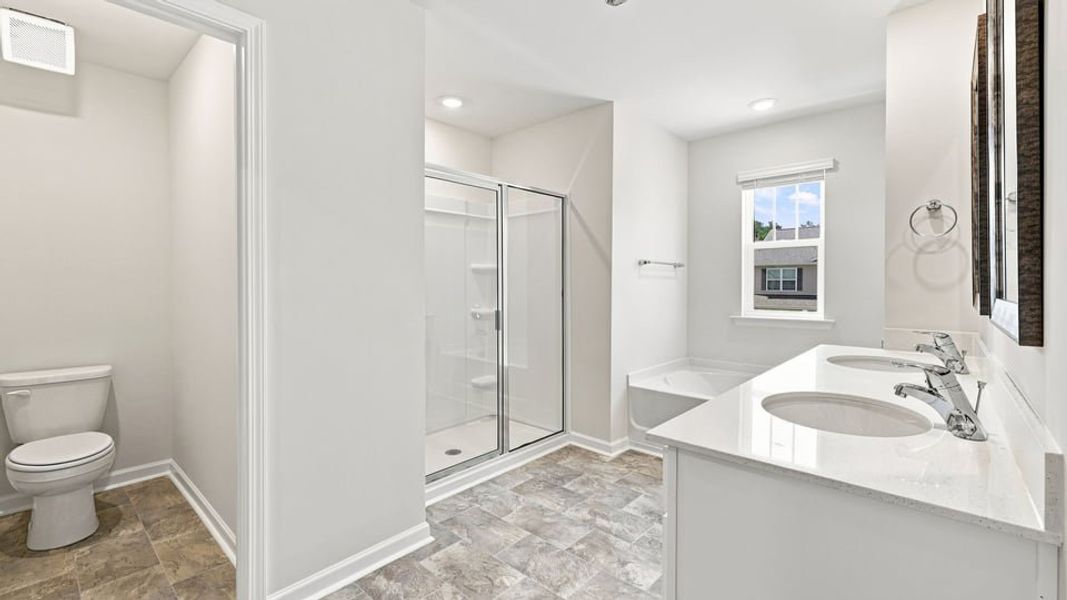 Furnished interior view inside a new home in Spring Ridge, Anderson (Image 16).