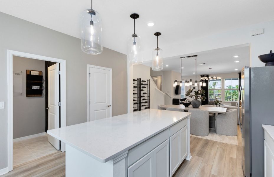 Representative furnished interior of a home built from the Foxtail - Interior Unit by Pulte Homes in Parkside Trails, Clermont (Image 14).