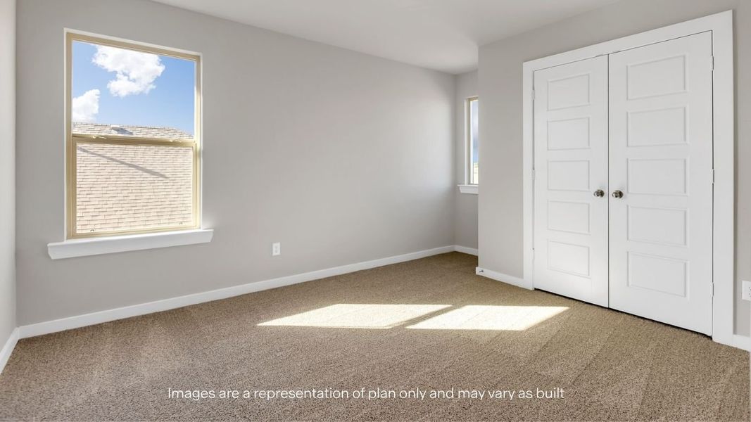 Spacious, unfurnished interior of a new home in Viridian, Lubbock (Image 20).