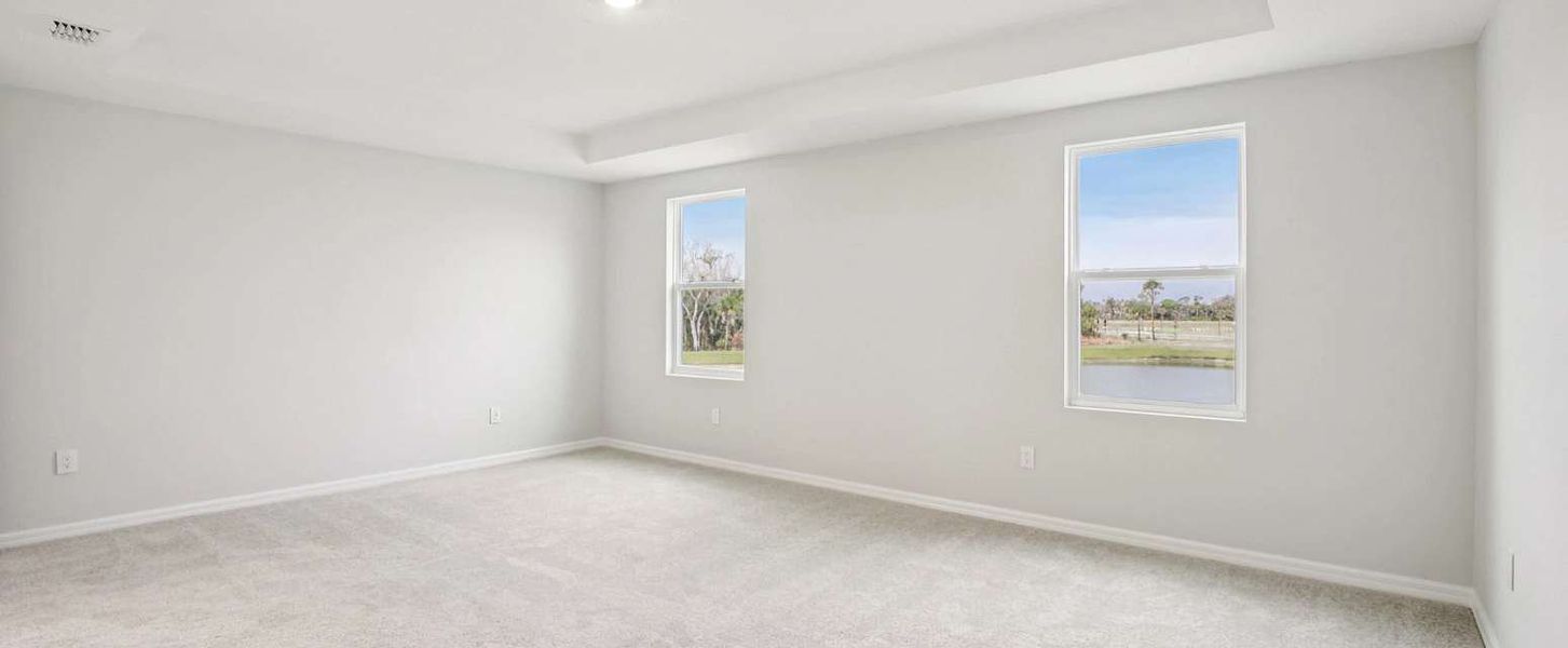Primary bedroom features a tray ceiling - Representative images and renderings are for illustrative purposes Primary bedroom features a tray ceiling - Representative images and renderings are for illustrative purposes