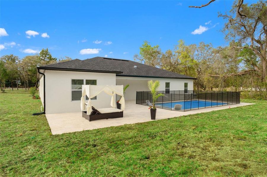 Exterior details and patio area of a home in , Spring Hill (Image 24). Exterior details and patio area of a home in , Spring Hill (Image 24).