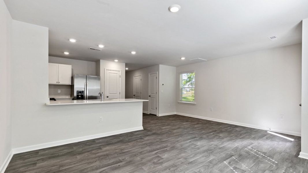 Spacious, unfurnished interior of a new home in North Village Townes, Greensboro (Image 13).