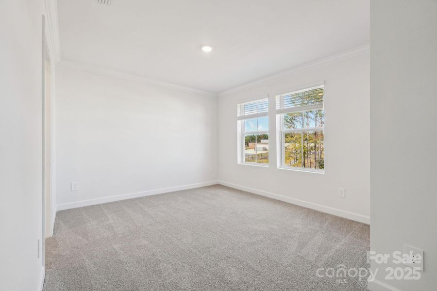 Spacious, unfurnished interior of a new home in Meadows at Wilson Farms - The Heights Series, Fort Mill (Image 23). Spacious, unfurnished interior of a new home in Meadows at Wilson Farms - The Heights Series, Fort Mill (Image 23).