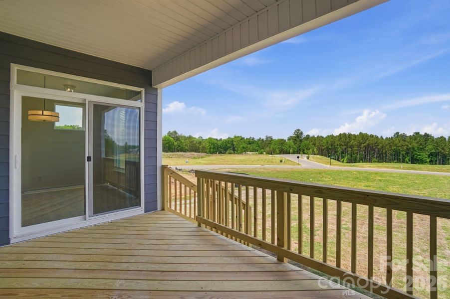 Exterior details and patio area of a home in Waterford Commons, Rock Hill (Image 26).
