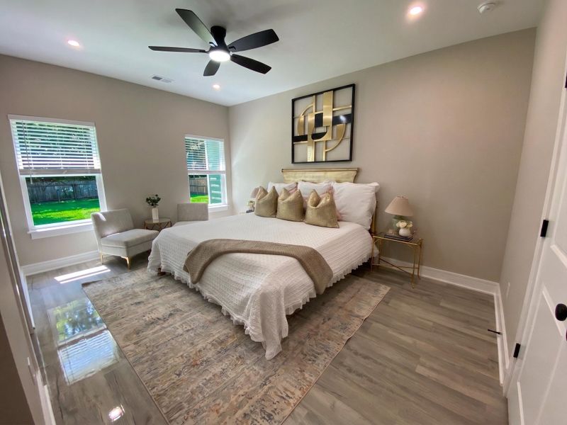 Furnished interior view inside a new home in , North Charleston (Image 10).