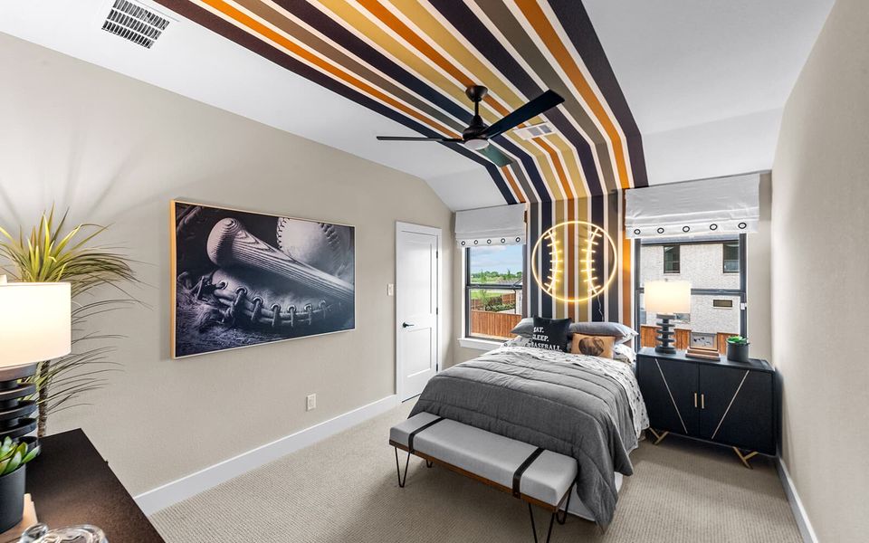 Furnished interior view inside a new home in The Grove Frisco, Frisco (Image 12).