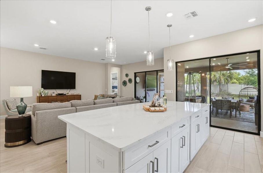 Furnished interior view inside a new home in Esplanade at Artisan Lakes, Palmetto (Image 16).