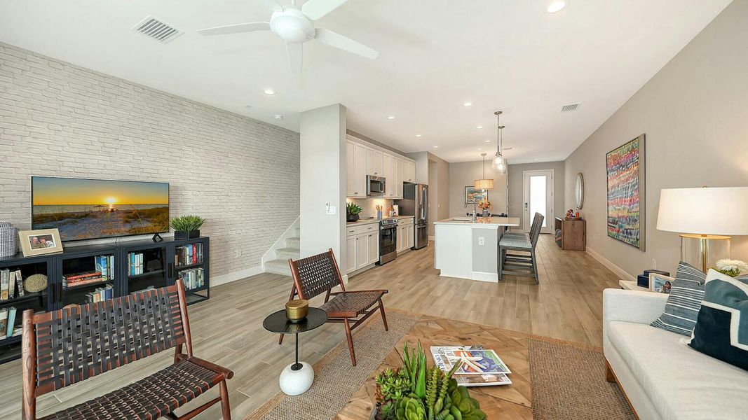 Furnished interior view inside a new home in SkySail Real Estate and Homes for Sale in Naples, FL - Neal Communities, Naples (Image 9). Furnished interior view inside a new home in SkySail Real Estate and Homes for Sale in Naples, FL - Neal Communities, Naples (Image 9).