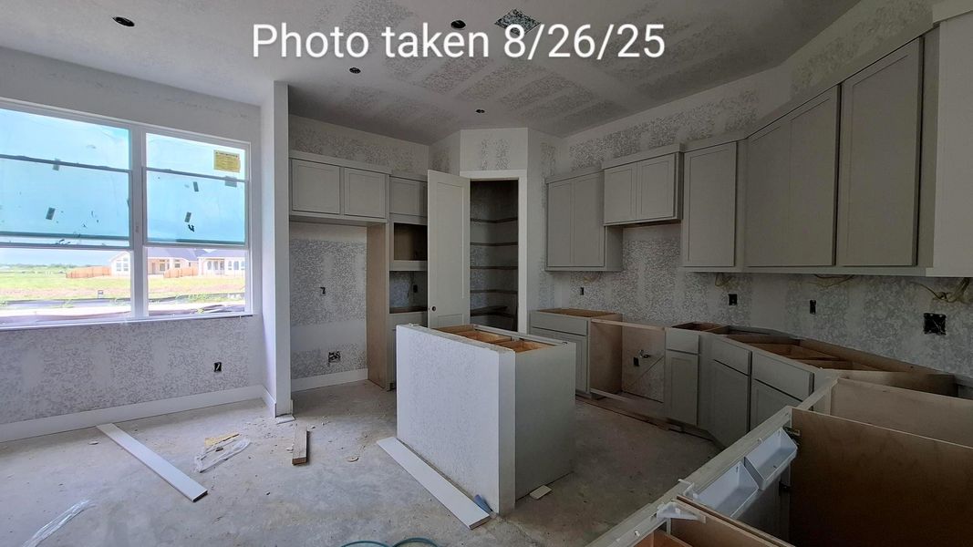 Home progress as of 08/2025