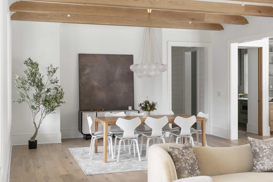 Furnished interior view inside a new home in , Mount Pleasant (Image 9).