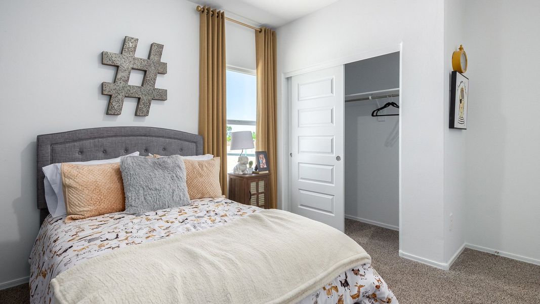 Furnished interior view inside a new home in Casas del Cerrito, Tucson (Image 30).