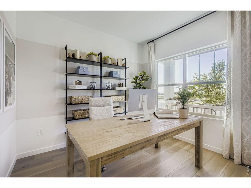 Furnished interior view inside a new home in Prairie Song, Windsor (Image 11).