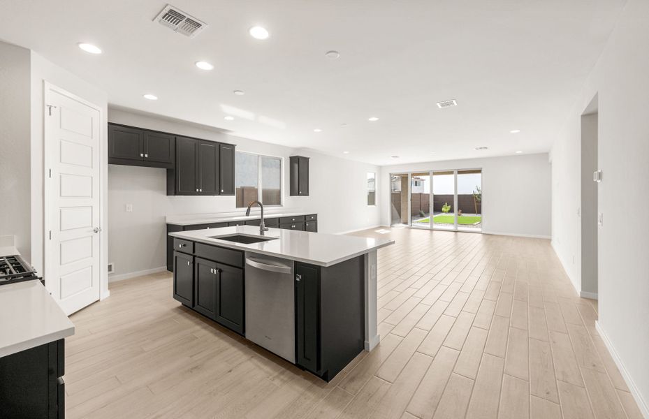 Furnished interior view inside a new home in Soleo, San Tan Valley (Image 12).