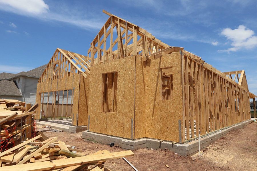 One story home with 3 beds, 2.5 baths, and 3 car tandem garage