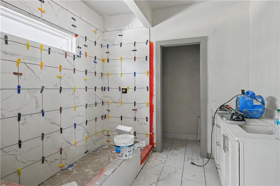 In-progress construction of a new home in , Lawrenceville, GA (Image 13).