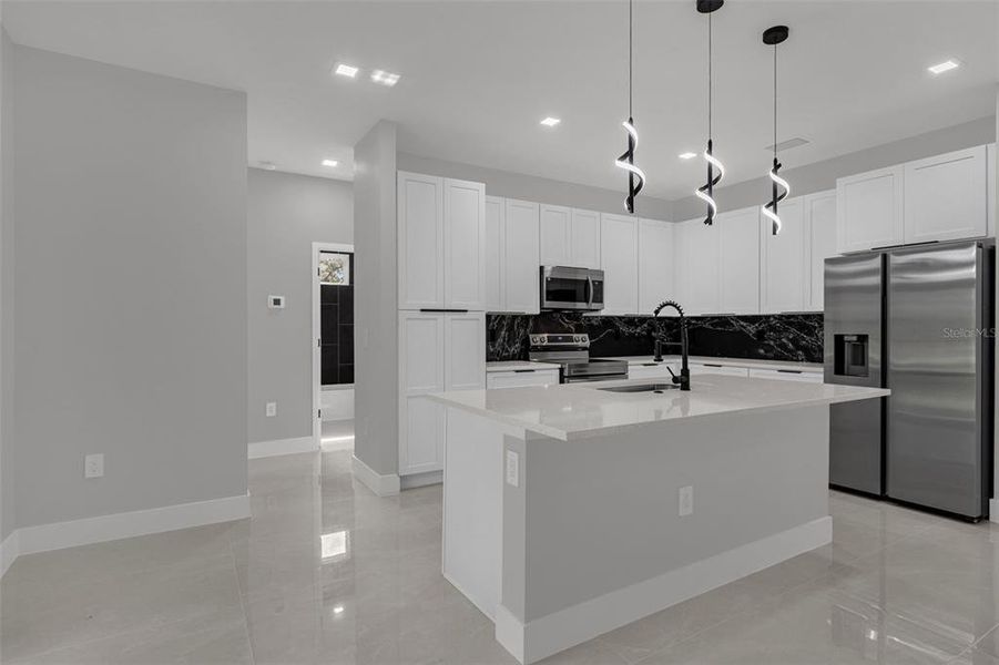 Furnished interior view inside a new home in , Ocala (Image 10).