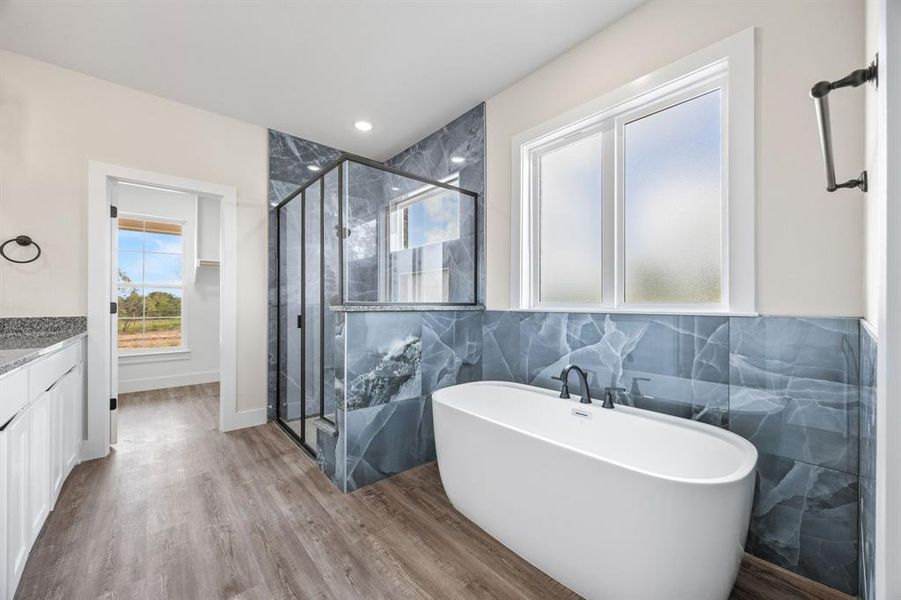 Furnished interior view inside a new home in , Ennis (Image 8).