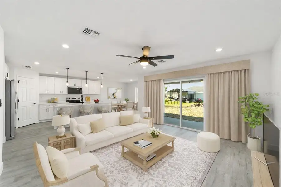 Furnished interior view inside a new home in , Ocala (Image 7).