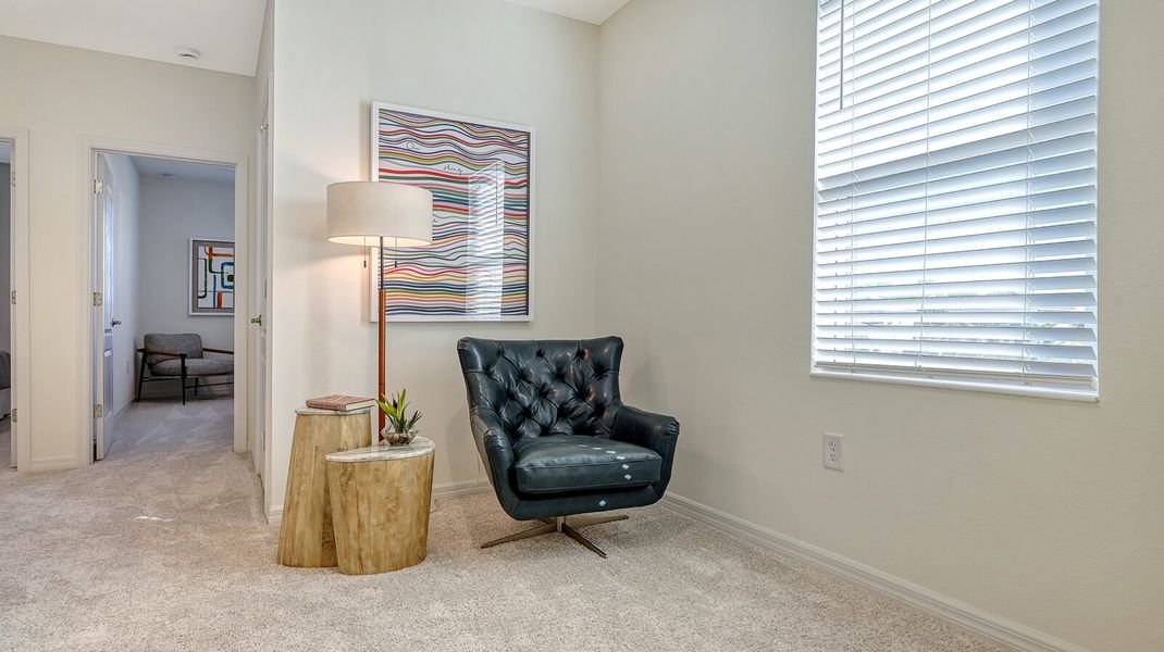 Representative furnished interior of a home built from the Morgan by Neal Communities in Grand Park, Sarasota (Image 31).