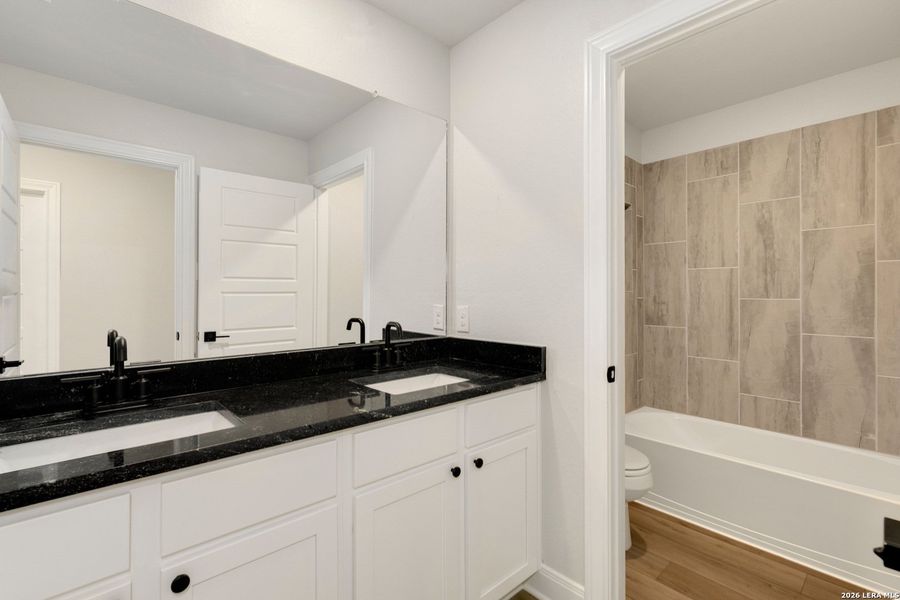 Furnished interior view inside a new home in Hightop Ridge, Converse (Image 5).