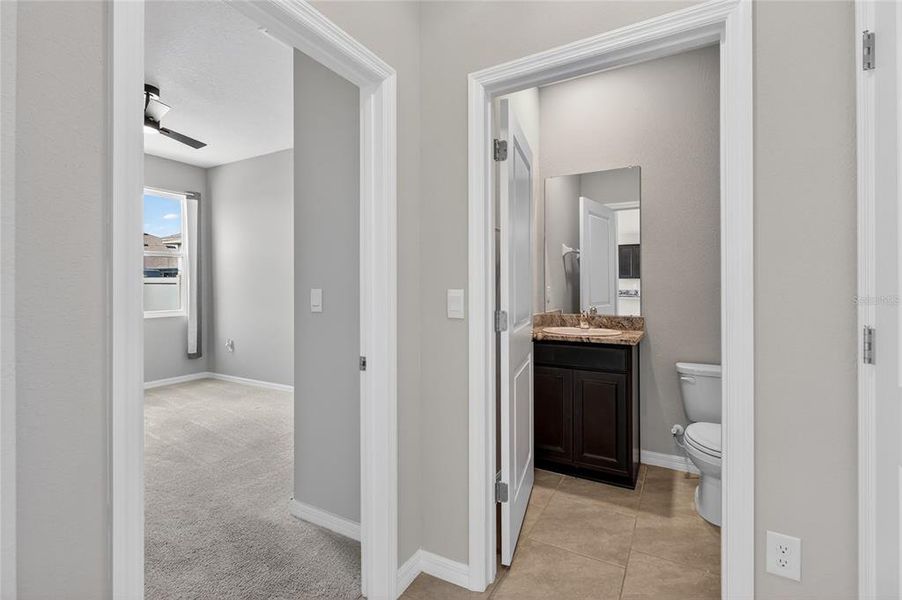Furnished interior view inside a new home in Epperson, Wesley Chapel (Image 17). Furnished interior view inside a new home in Epperson, Wesley Chapel (Image 17).