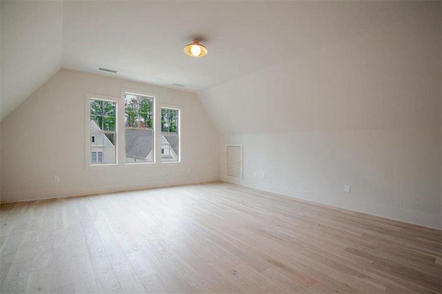 Spacious, unfurnished interior of a new home in Gardens at Arbor Springs, Newnan (Image 23).