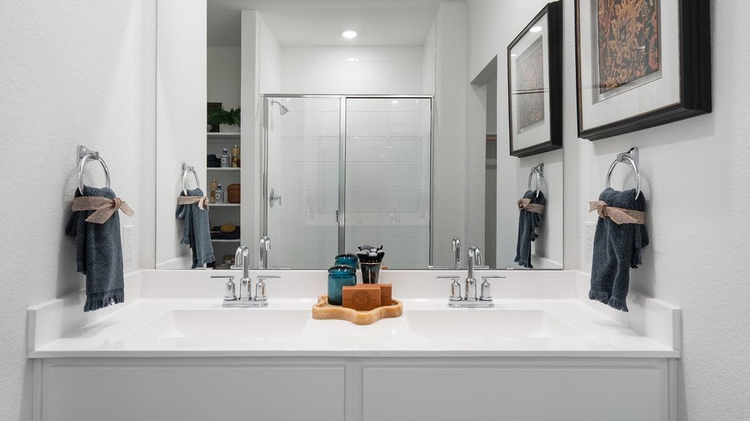 Representative furnished interior of a home built from the The Kendall by D.R. Horton in Talavera, Kyle (Image 25). Representative furnished interior of a home built from the The Kendall by D.R. Horton in Talavera, Kyle (Image 25).