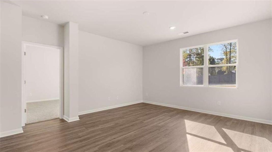 Spacious, unfurnished interior of a new home in The Reserve at Calcutta, Stockbridge (Image 26). Spacious, unfurnished interior of a new home in The Reserve at Calcutta, Stockbridge (Image 26).