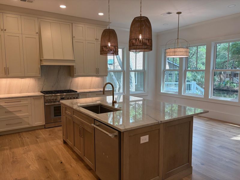 Furnished interior view inside a new home in , Seabrook Island (Image 19).