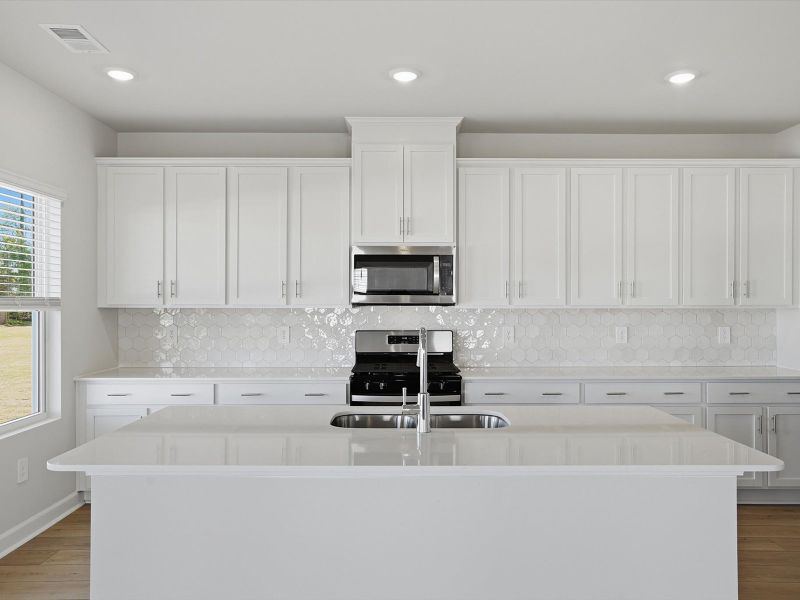 Furnished interior view inside a new home in Maxwell Commons, Easley (Image 3).