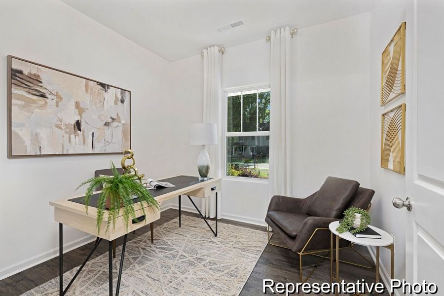 Furnished interior view inside a new home in Edgewater - Cottage Greens, Lancaster (Image 11).