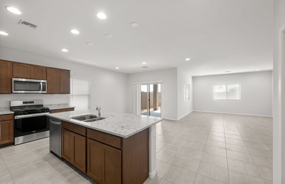 Furnished interior view inside a new home in El Cidro, Goodyear (Image 13). Furnished interior view inside a new home in El Cidro, Goodyear (Image 13).