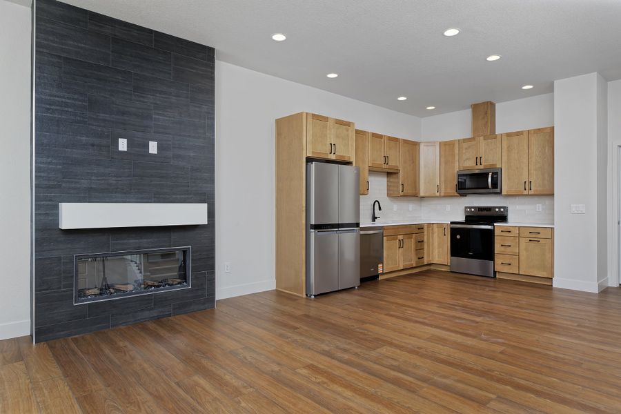 Furnished interior view inside a new home in Loretto Heights - Rise Collection, Denver (Image 4).