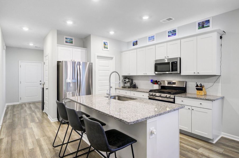 Furnished interior view inside a new home in , Summerville (Image 26).