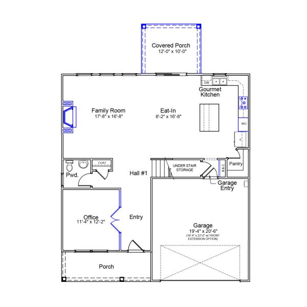2D floor plan layout of this home in Pebble Branch, Chapin, SC (Image 3). 2D floor plan layout of this home in Pebble Branch, Chapin, SC (Image 3).