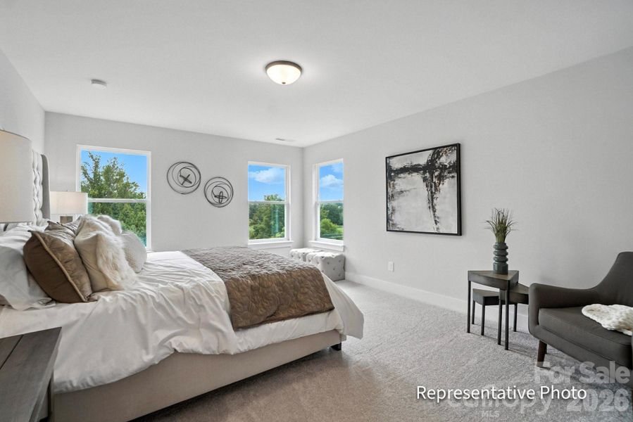 Furnished interior view inside a new home in Ashton Park, Monroe (Image 29).