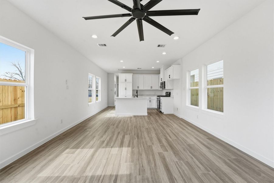 Spacious, unfurnished interior of a new home in , La Porte (Image 17). Spacious, unfurnished interior of a new home in , La Porte (Image 17).