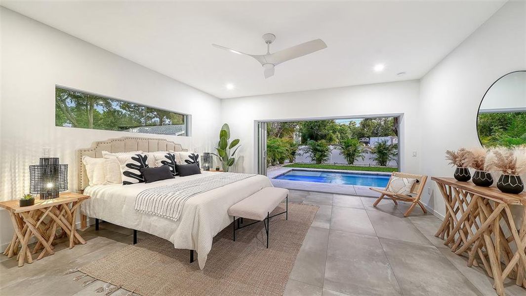 Furnished interior view inside a new home in , Sarasota (Image 51).